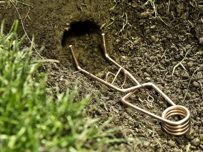 Pièges mécaniques à taupes utilisés par notre taupier à Lédat